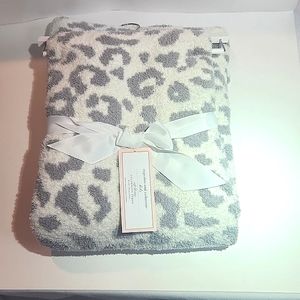Cupcakes and Cashmere Kids at home 40 by 60 inch throw blanket. Animal print.